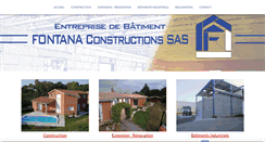 Desktop Screenshot of constructions-fontana.com