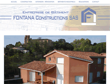 Tablet Screenshot of constructions-fontana.com